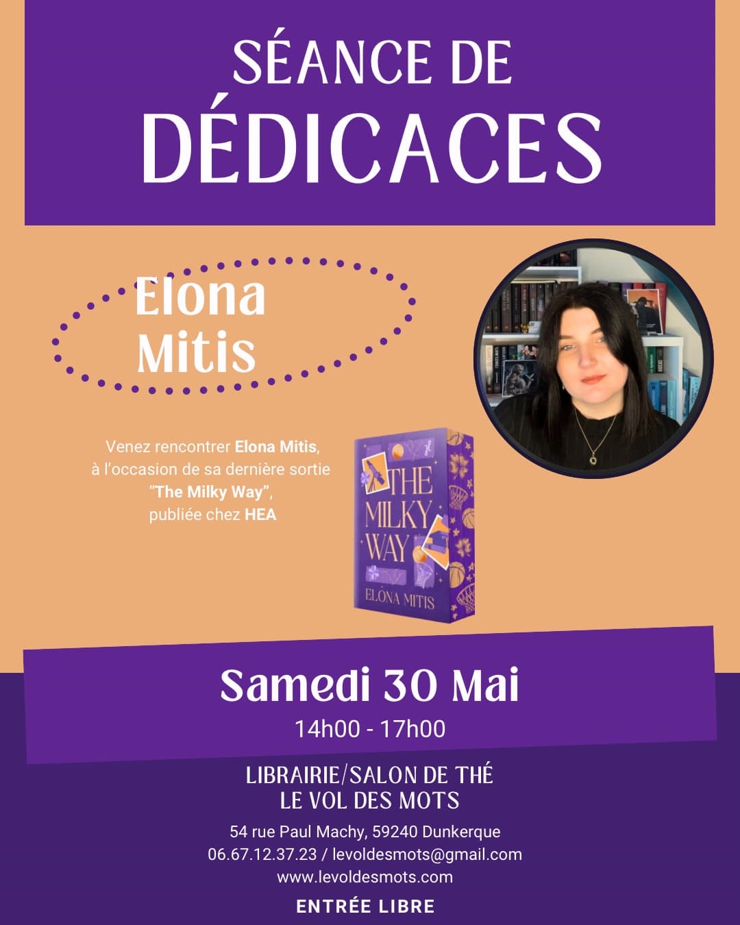 Dédicace Elona Mitis
