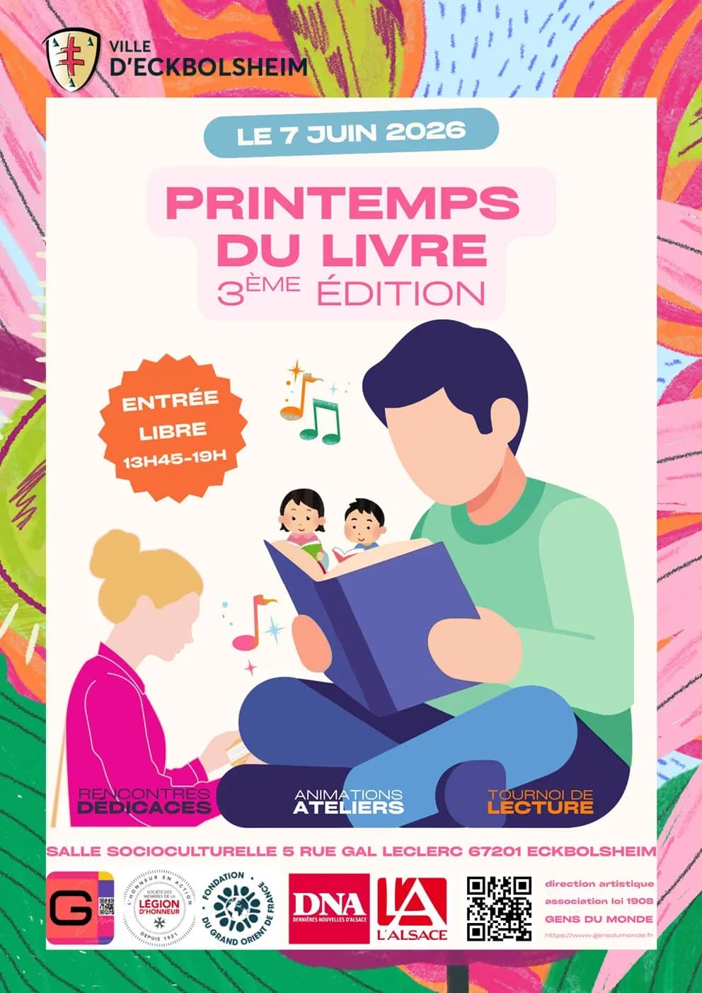 3e Printemps du livre d'Eckbolsheim