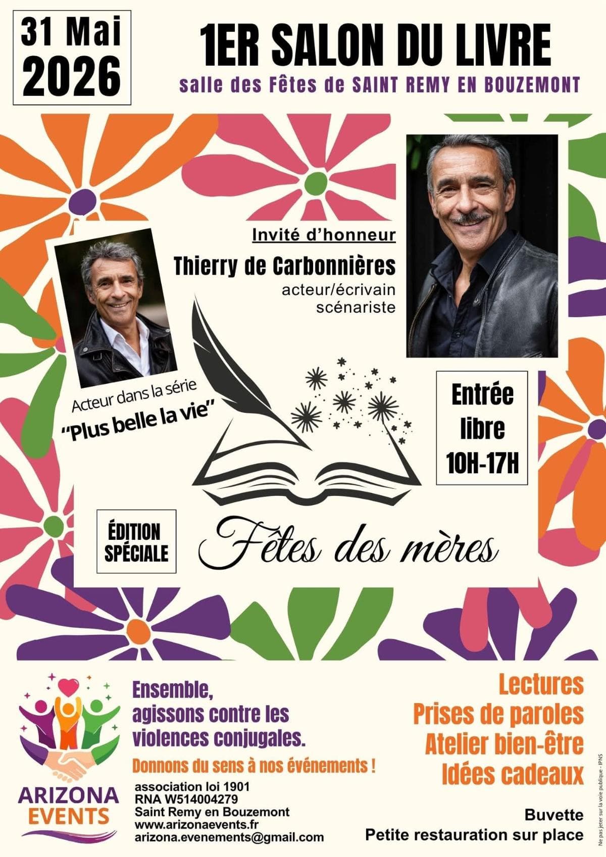 1er Salon du livre de St Remy