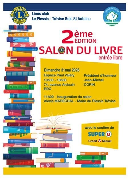Salon du livre du Plessis-Trévise