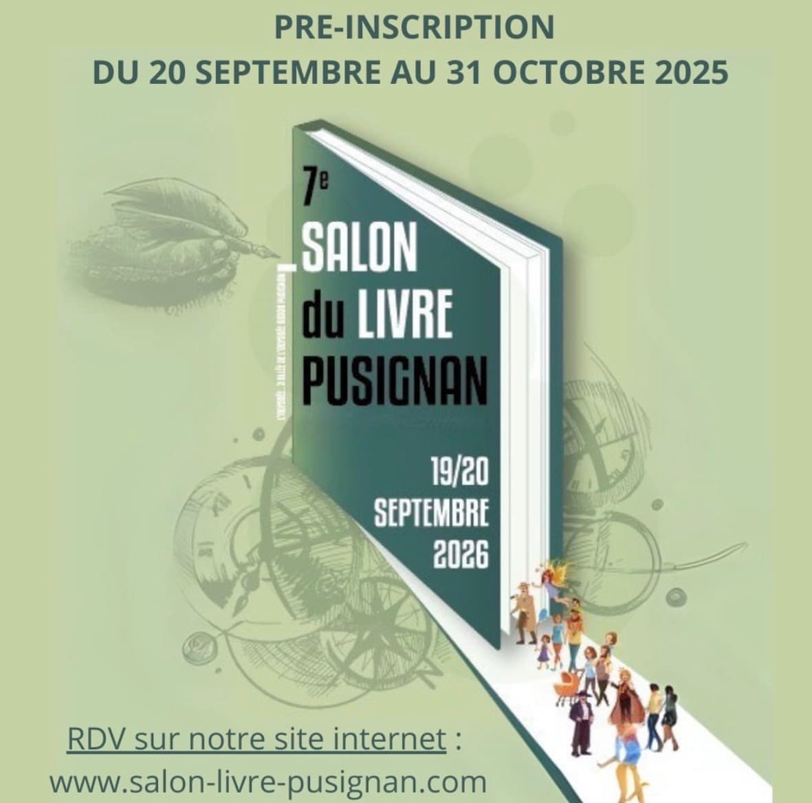 Salon du livre de Pusignan