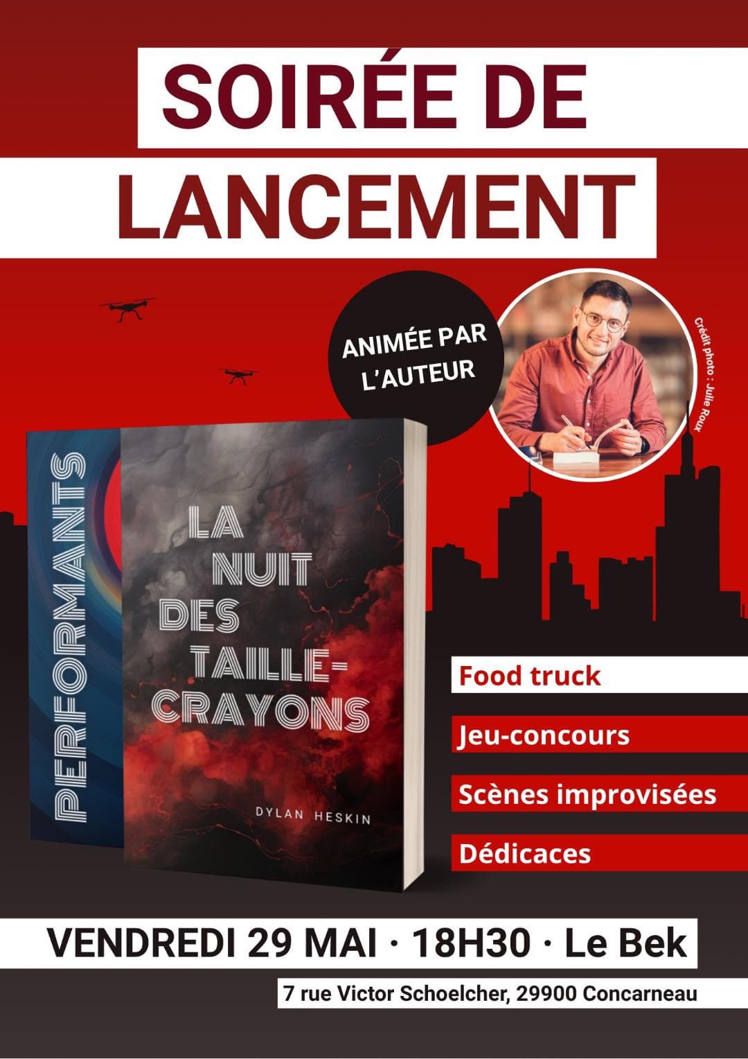 Soirée de lancement « La Nuit des Taille-Crayons »