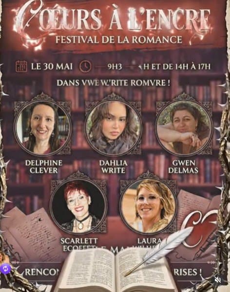 Salon de la romance CĆur Ă l'encre