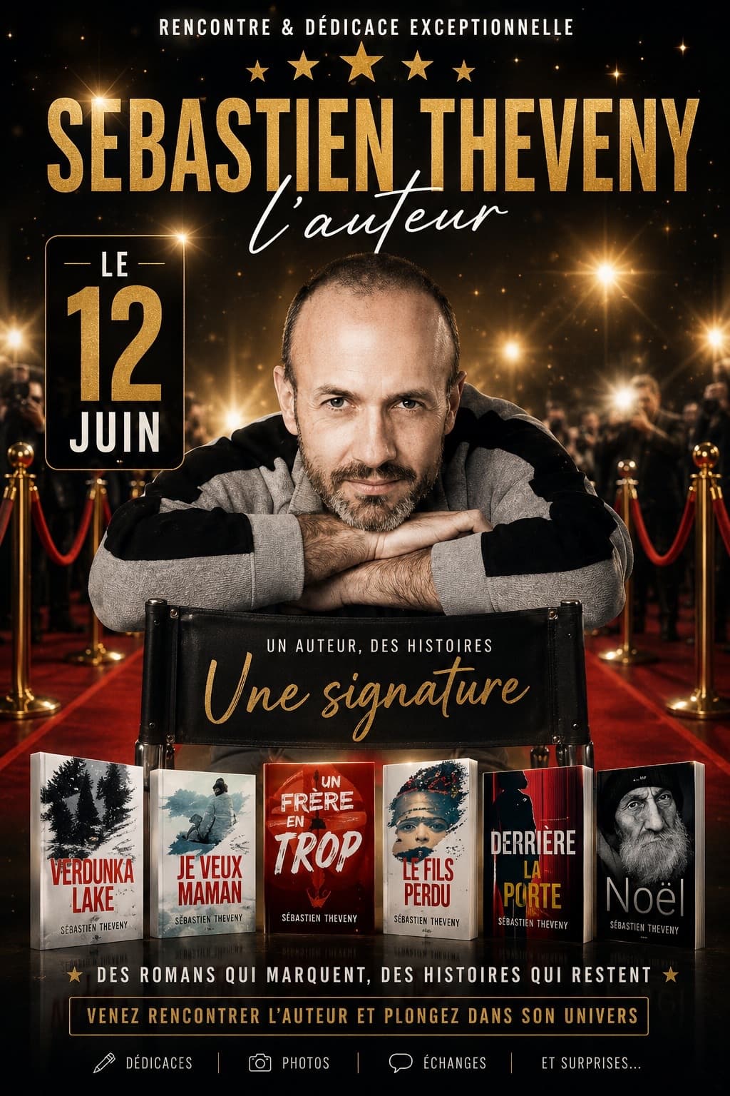 Soirée de dédicaces librairie Aubonlivre