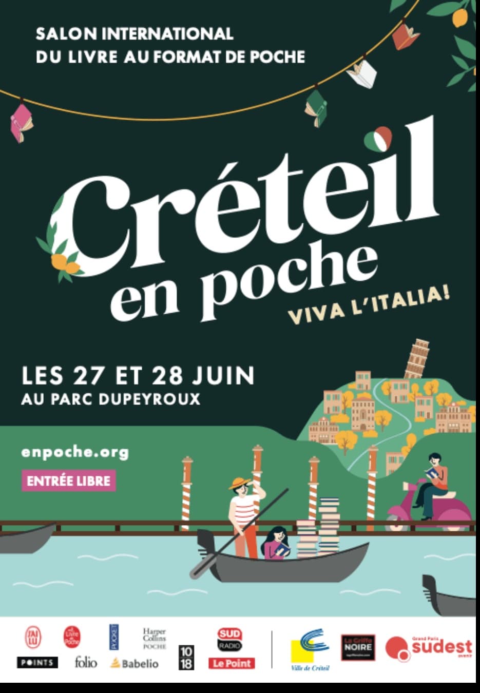 Salon international du livre au format de poche