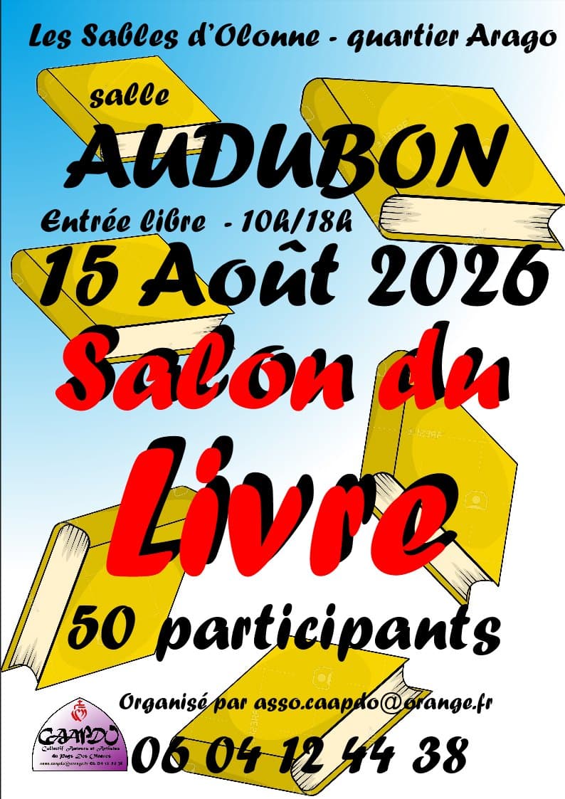Salon du livre organisé par l'association CAAPDO